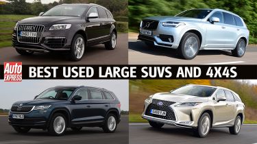 Best used large SUVs and 4x4s - header image